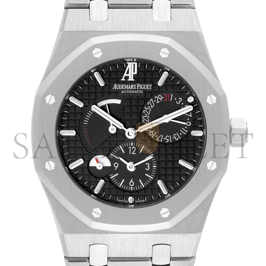 audemars P*g*et royal oak dual time watch 26120st.oo.1220st.03